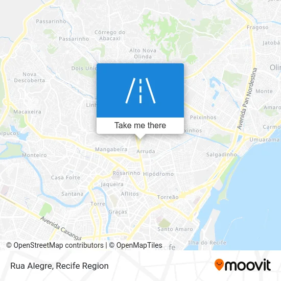 Rua Alegre map