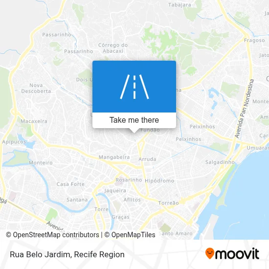 Rua Belo Jardim map