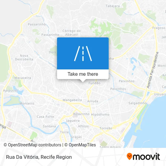 Rua Da Vitória map