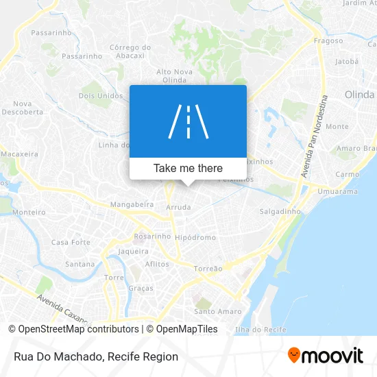 Rua Do Machado map