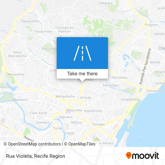 Rua Violeta map