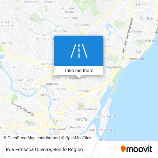 Rua Fonseca Oliveira map