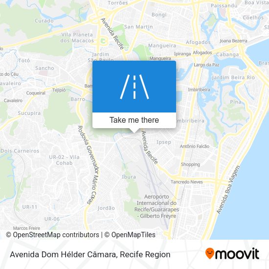 Avenida Dom Hélder Câmara map