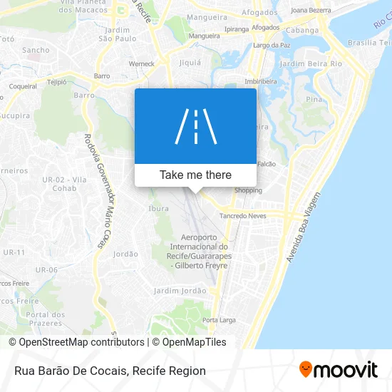 Rua Barão De Cocais map