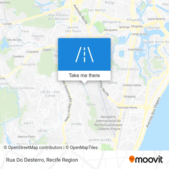 Rua Do Desterro map