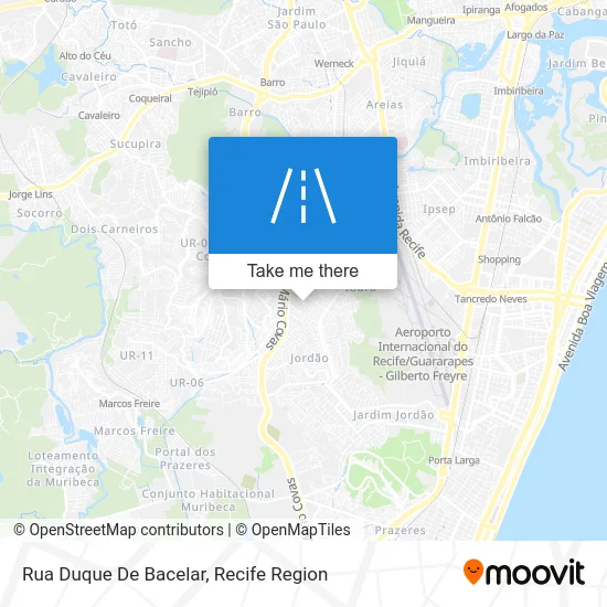 Rua Duque De Bacelar map