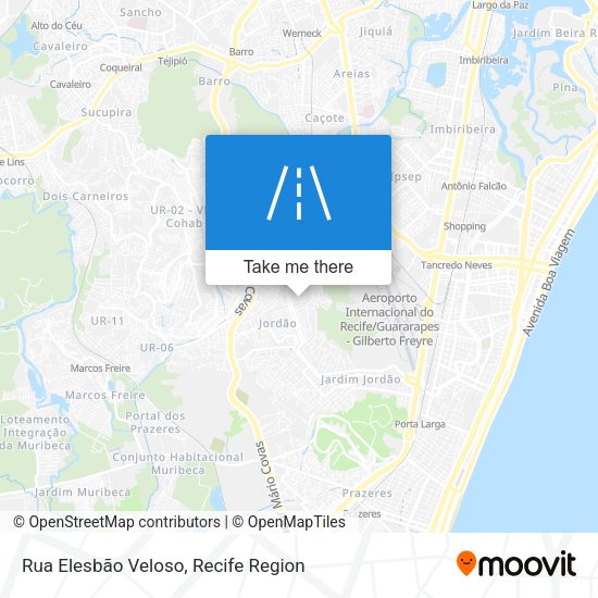 Rua Elesbão Veloso map