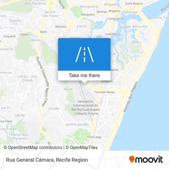 Rua General Câmara map