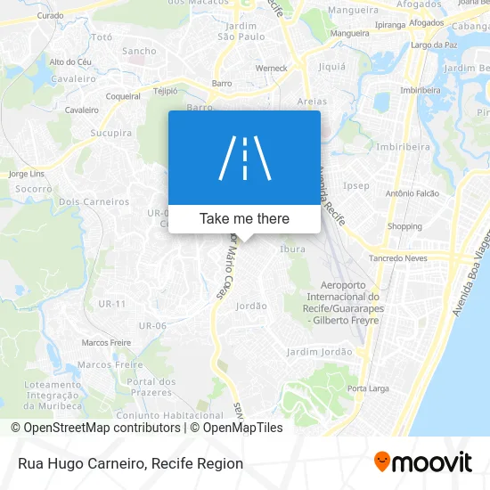 Rua Hugo Carneiro map