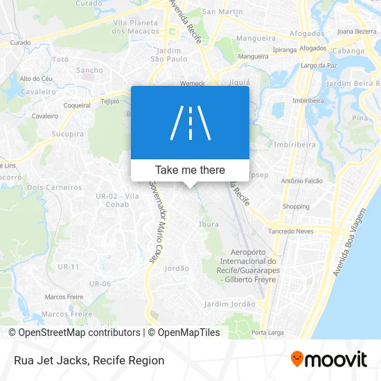 Rua Jet Jacks map