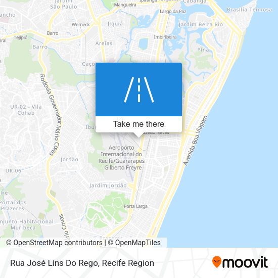 Rua José Lins Do Rego map