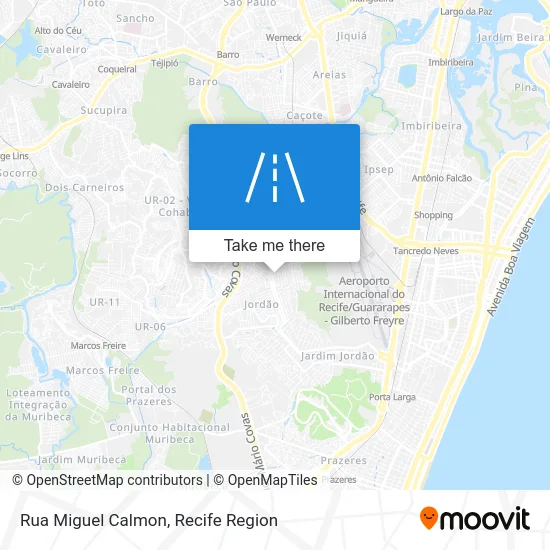 Rua Miguel Calmon map