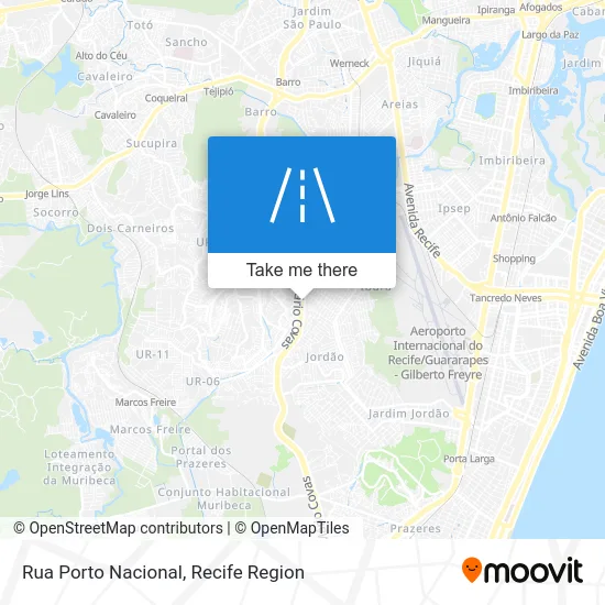 Rua Porto Nacional map