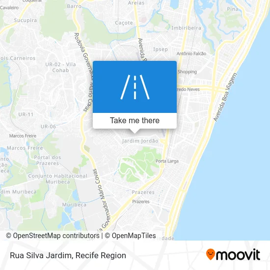 Rua Silva Jardim map