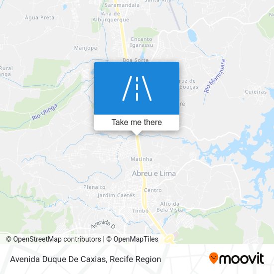 Avenida Duque De Caxias map