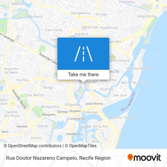 Rua Doutor Nazareno Campelo map