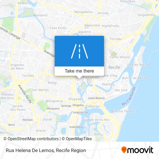 Rua Helena De Lemos map