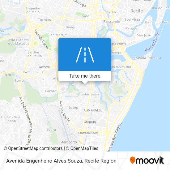 Avenida Engenheiro Alves Souza map