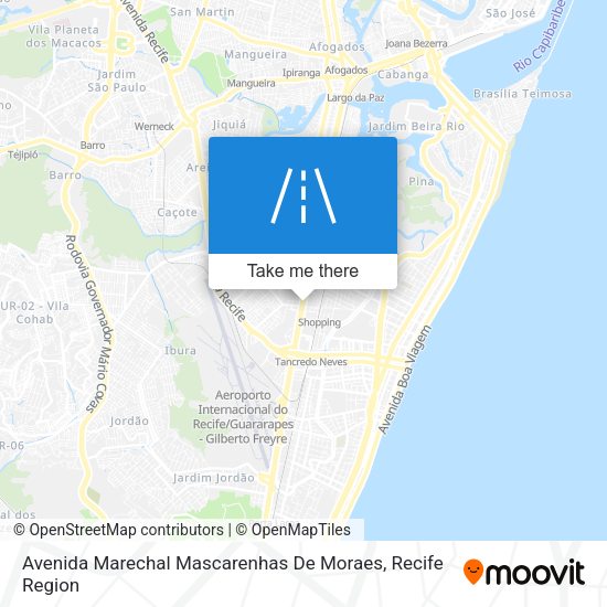 Avenida Marechal Mascarenhas De Moraes map