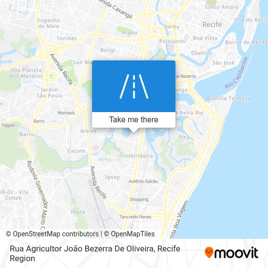 Rua Agricultor João Bezerra De Oliveira map