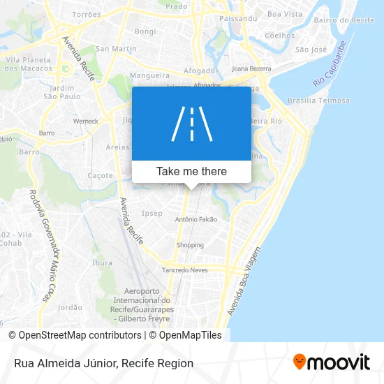 Rua Almeida Júnior map