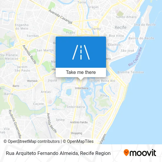 Rua Arquiteto Fernando Almeida map