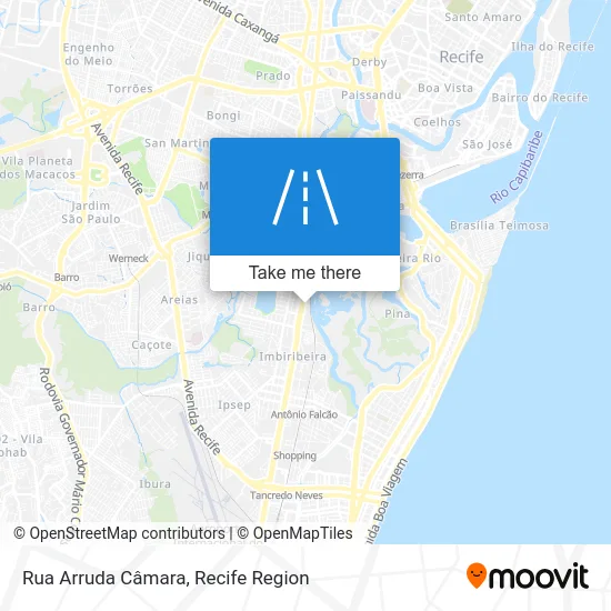 Rua Arruda Câmara map