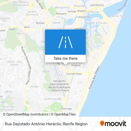 Rua Deputado Antônio Heráclio map