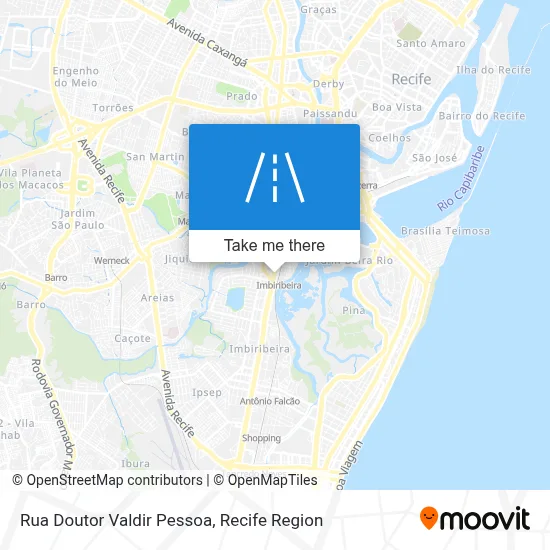 Rua Doutor Valdir Pessoa map