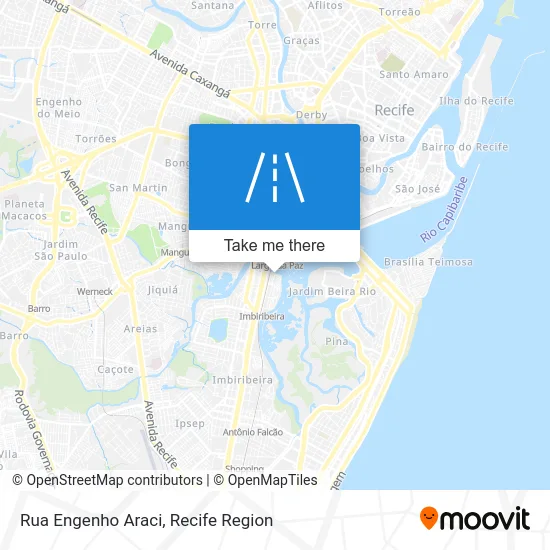 Rua Engenho Araci map