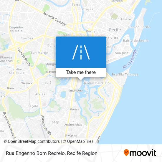 Rua Engenho Bom Recreio map