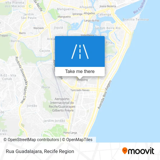 Rua Guadalajara map