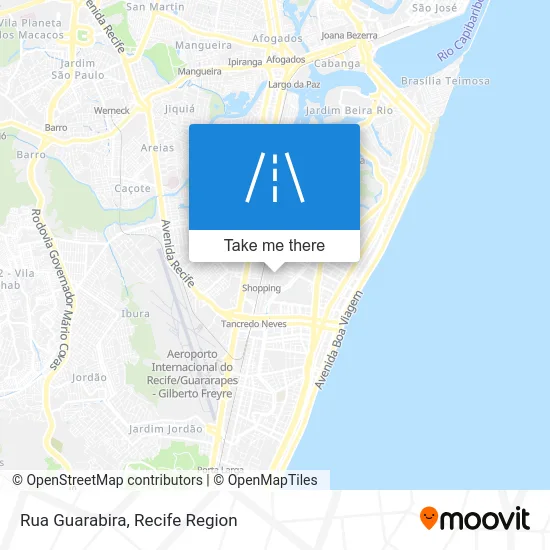 Rua Guarabira map