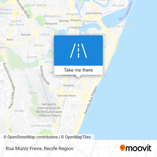 Rua Muniz Freire map