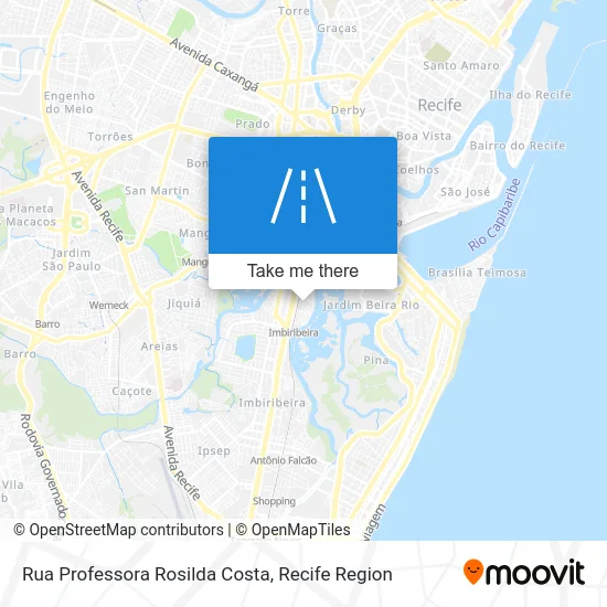 Rua Professora Rosilda Costa map