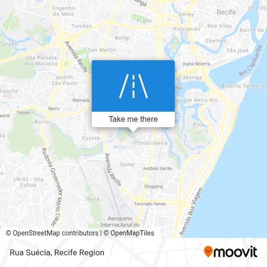 Rua Suécia map