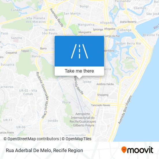 Rua Aderbal De Melo map