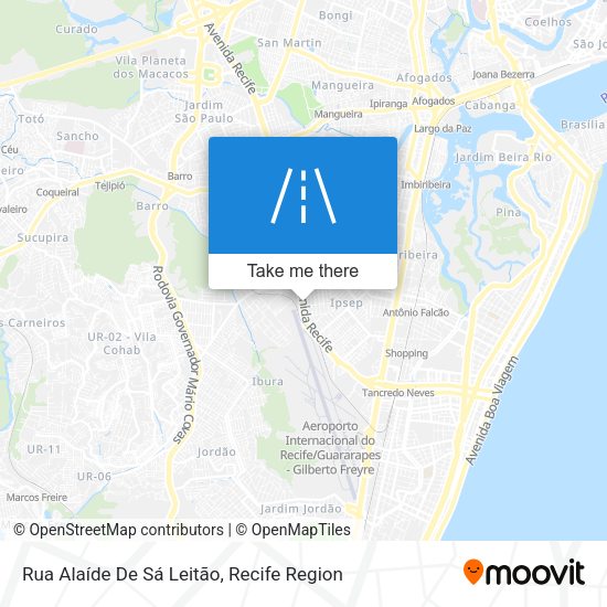 Rua Alaíde De Sá Leitão map