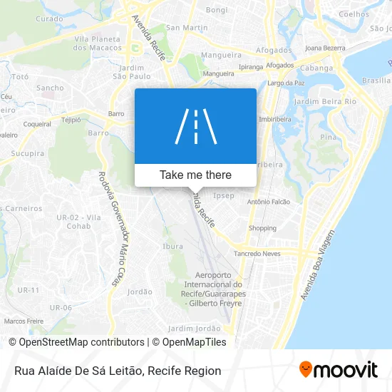Rua Alaíde De Sá Leitão map