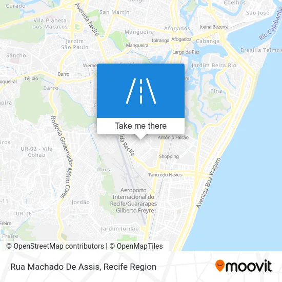 Rua Machado De Assis map