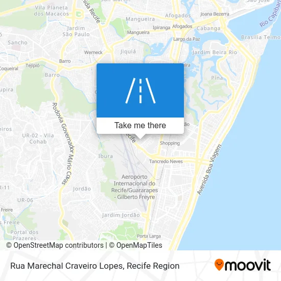 Rua Marechal Craveiro Lopes map