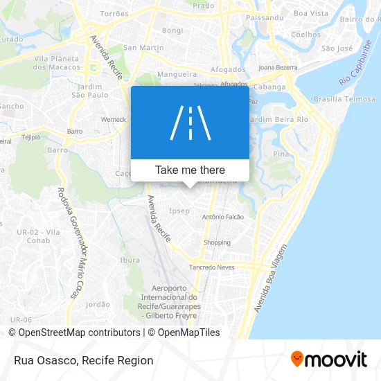 Rua Osasco map