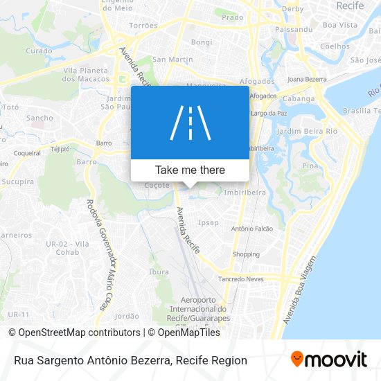 Rua Sargento Antônio Bezerra map