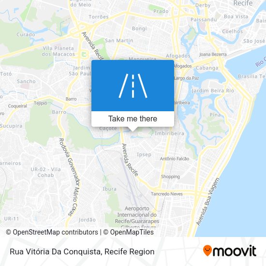 Rua Vitória Da Conquista map