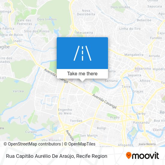 Rua Capitão Aurélio De Araújo map