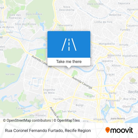 Rua Coronel Fernando Furtado map