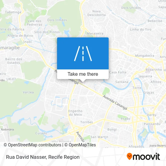 Rua David Nasser map