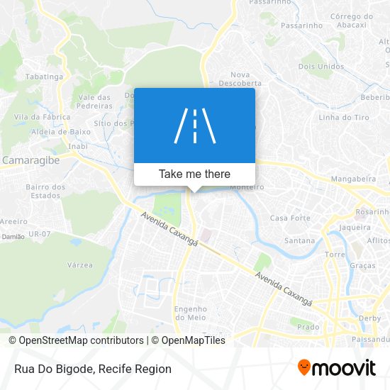 Rua Do Bigode map