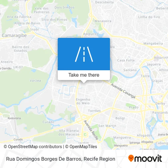 Rua Domingos Borges De Barros map