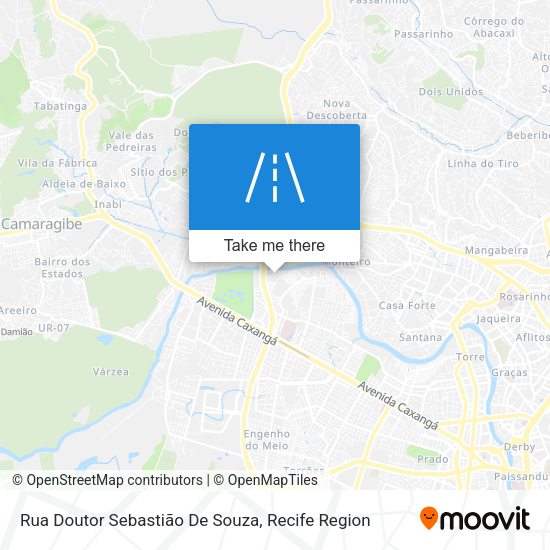 Rua Doutor Sebastião De Souza map